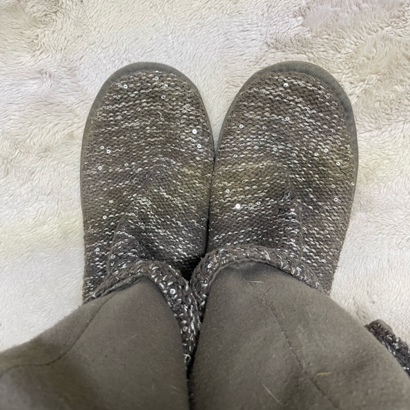 Sweater Sparkly Ugg Boots - Picture 7 of 10